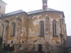 kostel zezadu zprava
