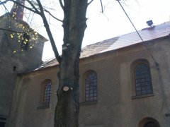 pohled na levou stěnu