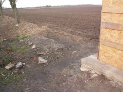 základy původní kapličky