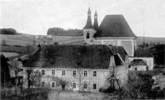 historické foto kláštera