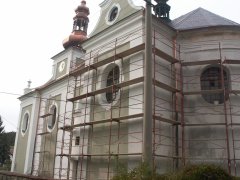 oprava kostela