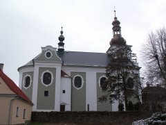 pohled zleva