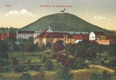 celkový pohled na kostel s klášterem