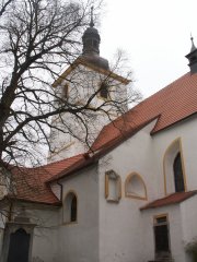 pohled na pravou stěnu