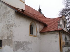 pohled na pravý přední roh
