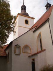 pohled na pravou stěnu zezadu