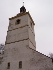 průčelí kostela