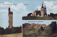 starší foto kostela (vpravo nahoře)