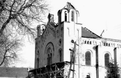 synagoga po útoku NSDAP