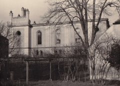 historické foto synagogy