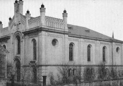 historické foto synagogy