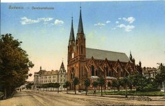 dobová pohlednice se synagogou