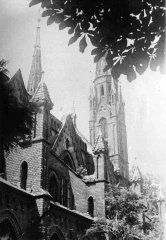 pohled na synagogu od severovýchodu