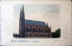 historické foto synagogy