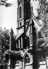 pohled na synagogu od jihu