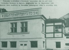 historické foto synagogy
