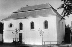 pohled na synagogu z jihovýchodu