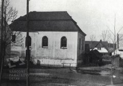 historické foto synagogy
