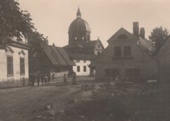 historické foto synagogy