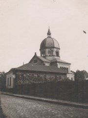 historické foto synagogy