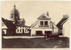 historické foto synagogy