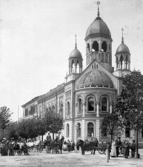 historické foto synagogy (foto Eckert)