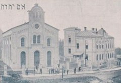 historické foto synagogy