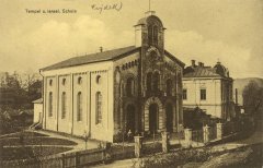 historické foto synagogy