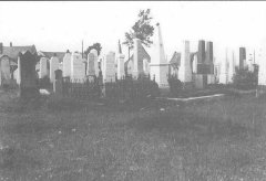 historické foto hřbitova