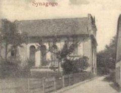 historické foto synagogy