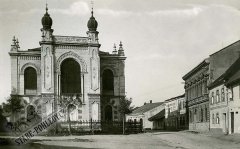 historické foto synagogy