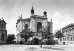 historické foto synagogy
