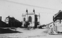 historické foto synagogy