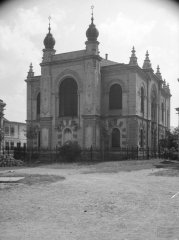 historické foto synagogy