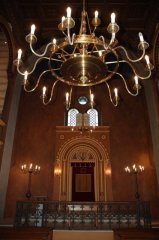 interiér synagogy