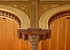detail výzdoby interiéru