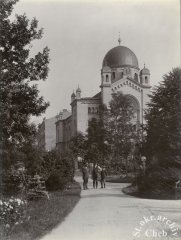 historické foto synagogy