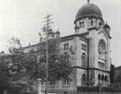 historické foto synagogy