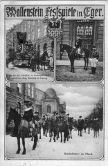 dobová pohlednice se synagogou (na dolním snímku)