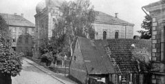 historické foto synagogy