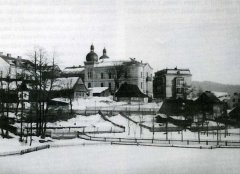 historické foto synagogy