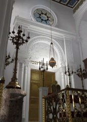 virtuální rekonstrukce interiéru synagogy