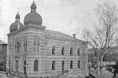 historické foto synagogy