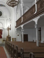 virtuální rekonstrukce interiéru synagogy