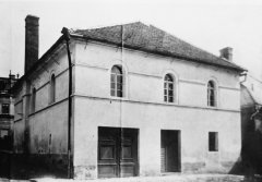 historické foto synagogy