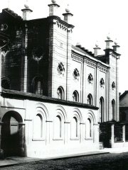 historické foto synagogy