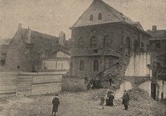 historické foto synagogy