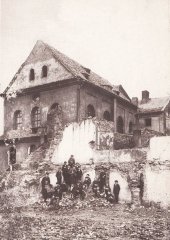 historické foto synagogy