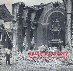 historické foto bourání synagogy