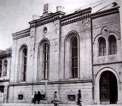 historické foto synagogy